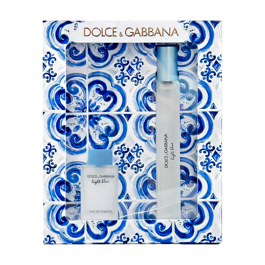 Уцінка! Парфумований набір жіночий Dolce &amp; Gabbana Light Blue (туалетна вода, 10 мл + туалетна вода, 4.5 мл)